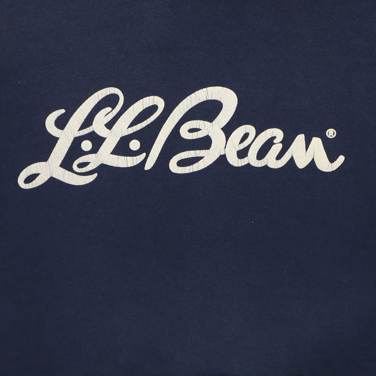 RUSSELL ATHLETIC ラッセルアスレチック 90s USA製 オールド コラボ エルエルビーン 長袖 スウェットパーカー M ネイビー L.L.BEAN メンズ