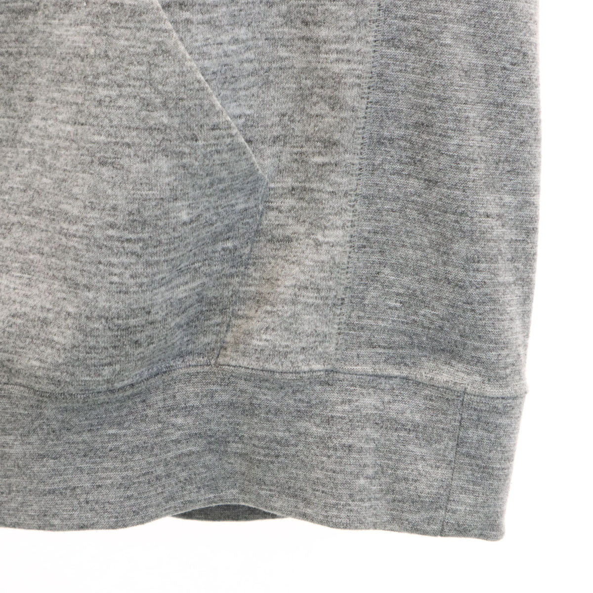 THE NORTH FACE ノースフェイス スクエアロゴ 長袖 スウェットパーカー S グレー アウトドア NT12141 メンズ