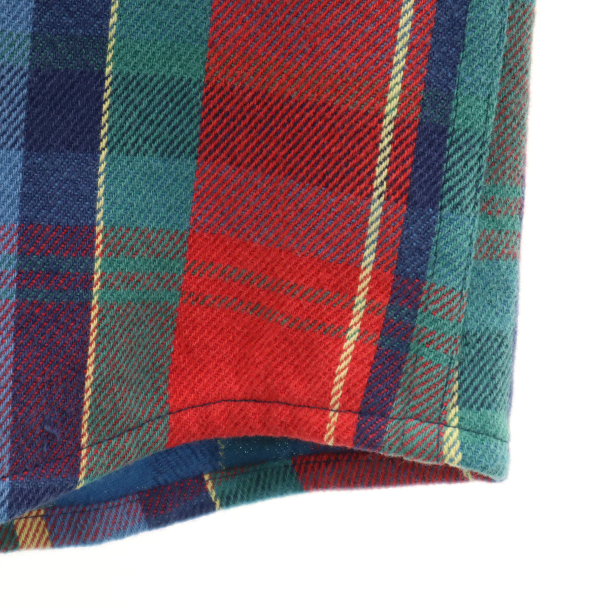 STJOHN’sBAY セントジョンズベイ 90s オールド チェック柄 長袖 ヘビー ネルシャツ レッド メンズ