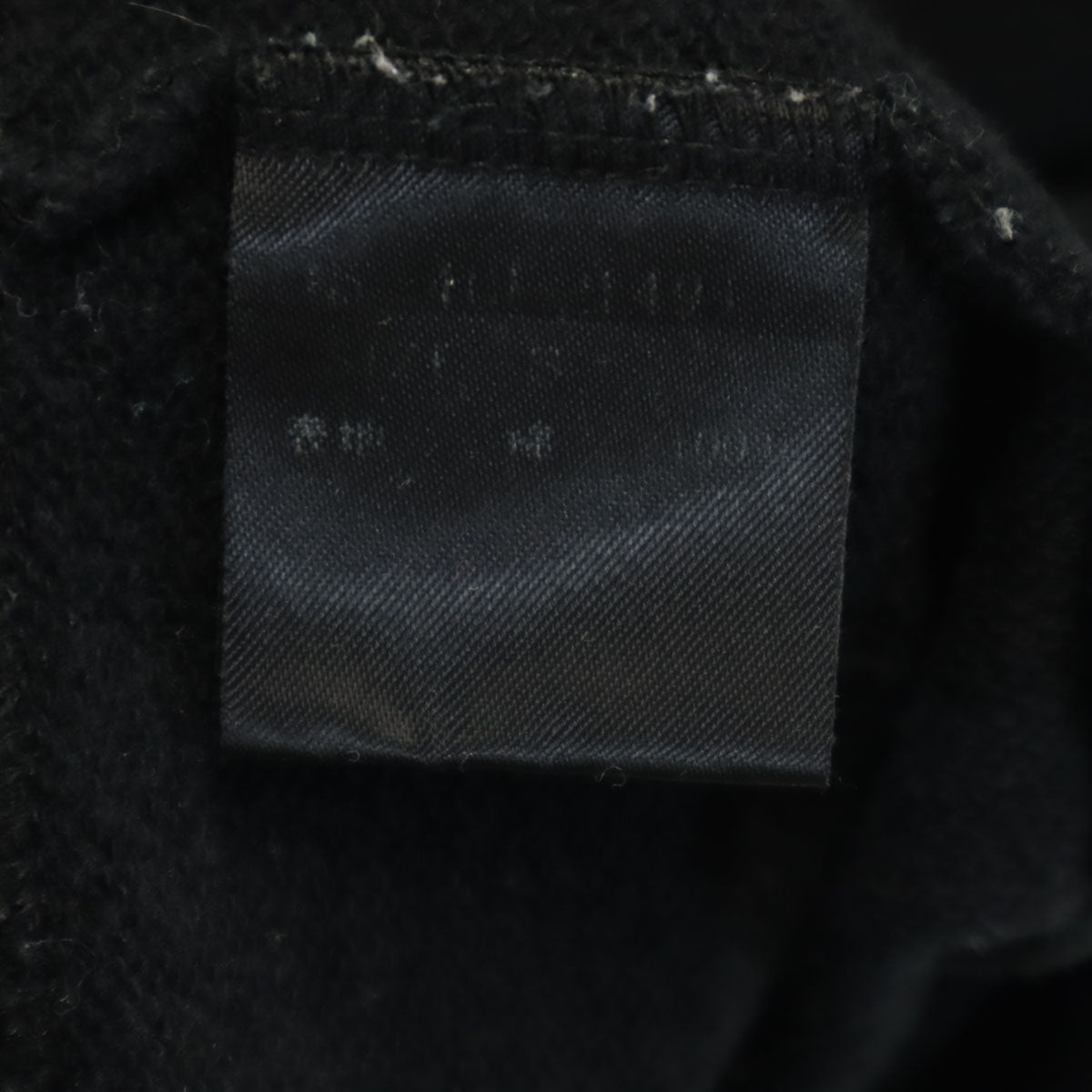 HYSTERIC GLAMOUR ヒステリックグラマー 日本製 バックプリント ピンナップガール 長袖 スウェット ジップパーカー S ブラック レディース