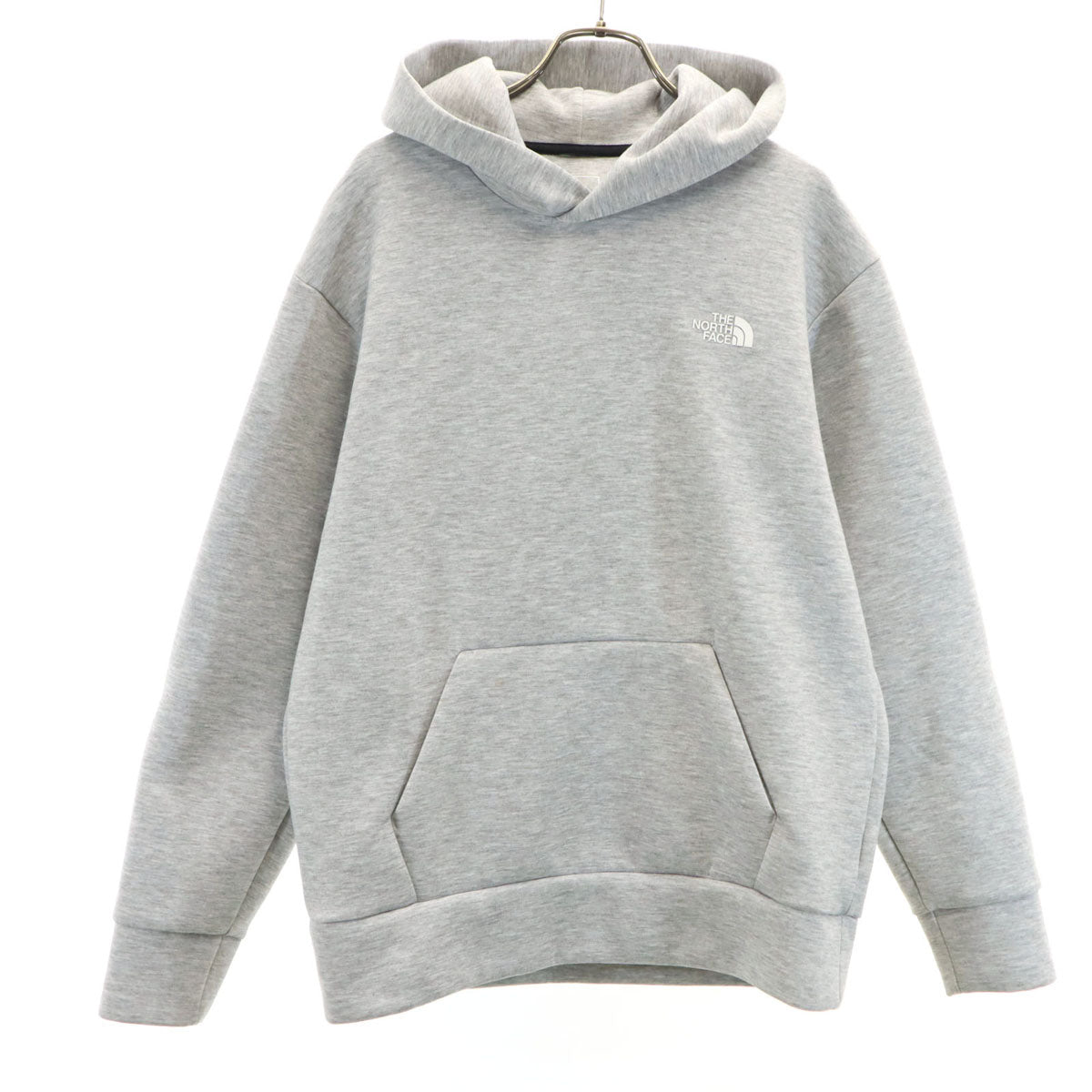THE NORTH FACE ノースフェイス 長袖 テックエアー スウェットパーカー L グレー アウトドア NT12086 メンズ