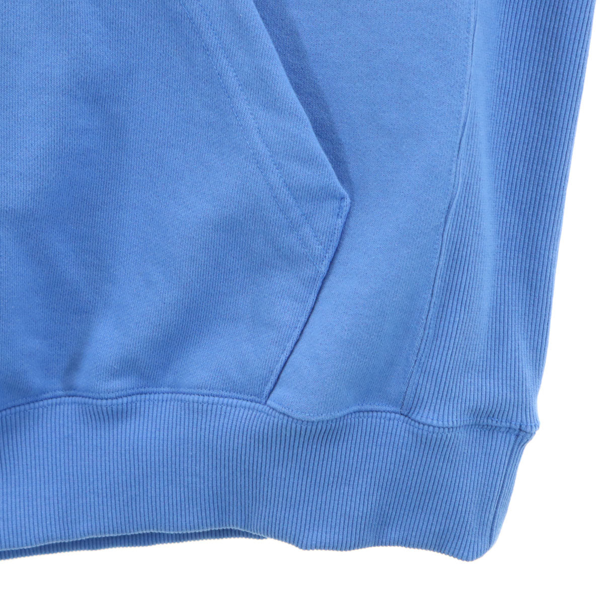 THE NORTH FACE ノースフェイス バック スクエアロゴ 長袖 スウェットパーカー S ブルー系 アウトドア NT12336 メンズ