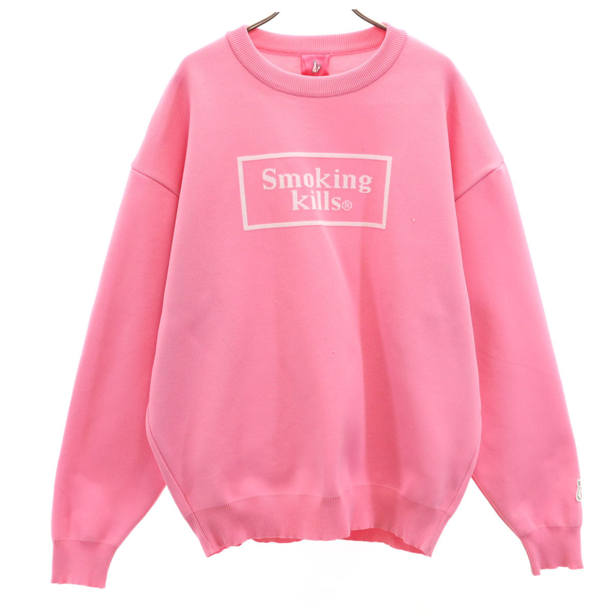 #FR2 エフツーアール smoking kills 長袖 トレーナー F ピンク レディース