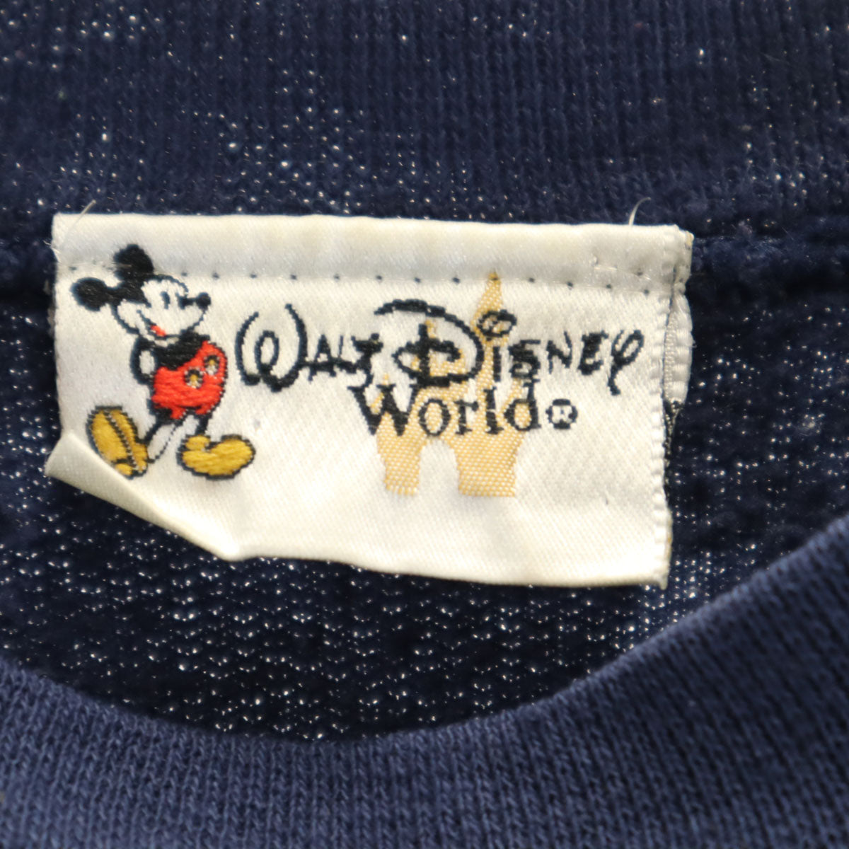 Walt Disney World ウォルトディズニーワールド ミッキーフレンズ 長袖 スウェット トレーナー ネイビー メンズ
