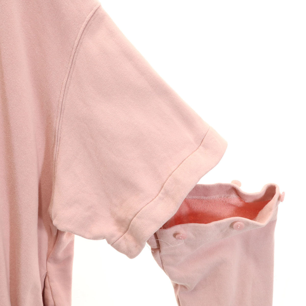 MAISON SPECIAL メゾンスペシャル 長袖 オーバーシルエット スウェット トレーナー FREE ピンク 2WAY レディース