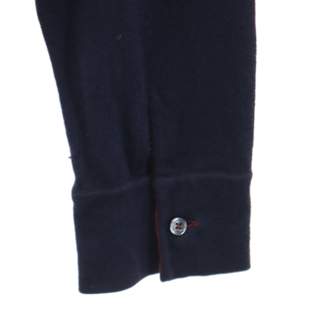 BURBERRY BLACK LABEL バーバリーブラックレーベル 長袖 Vネック ニット 2 ネイビー 三陽商会 セーター メンズ