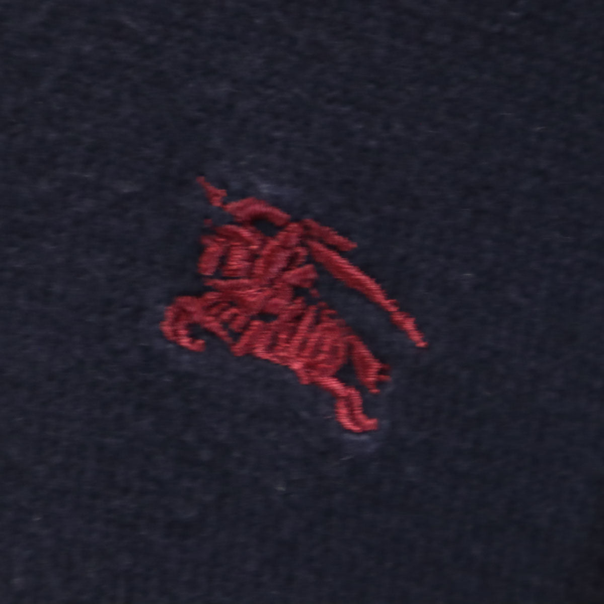 BURBERRY BLACK LABEL バーバリーブラックレーベル 長袖 Vネック ニット 2 ネイビー 三陽商会 セーター メンズ