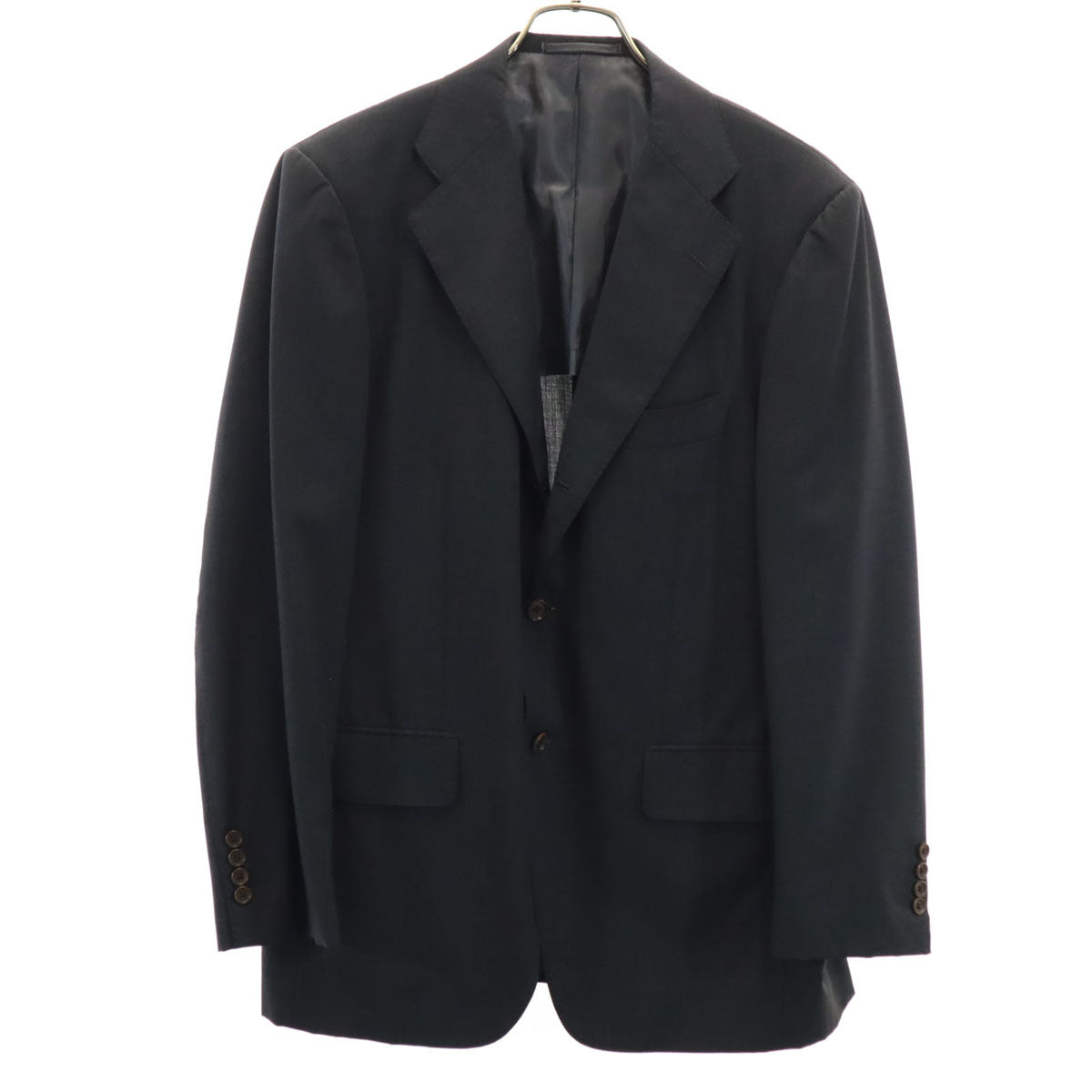 Sartoria Ring サルトリアリング 日本製 エルメネジルドゼニア生地 テーラードジャケット 46 チャコールグレー リングヂャケット メンズ