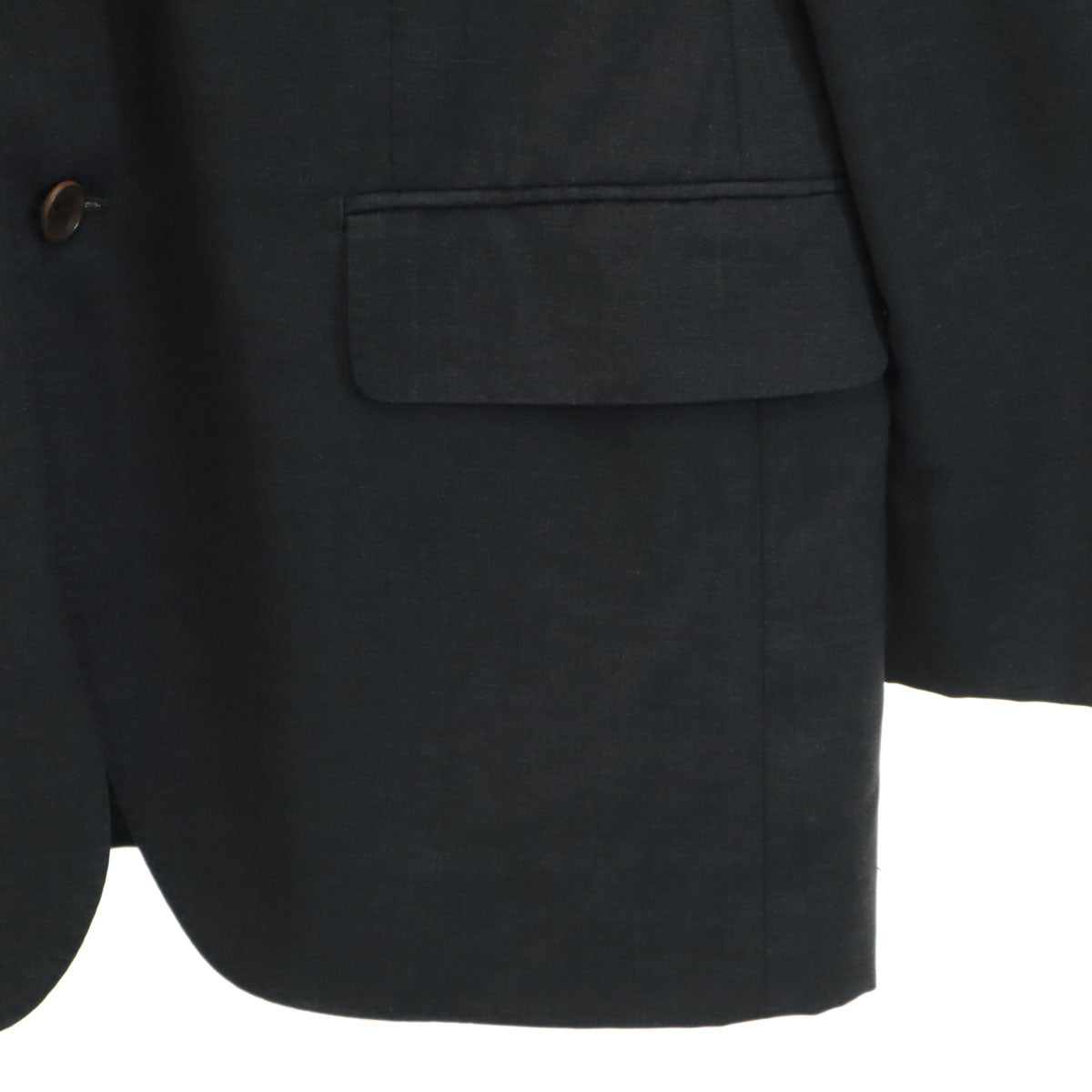 Sartoria Ring サルトリアリング 日本製 エルメネジルドゼニア生地 テーラードジャケット 46 チャコールグレー リングヂャケット メンズ