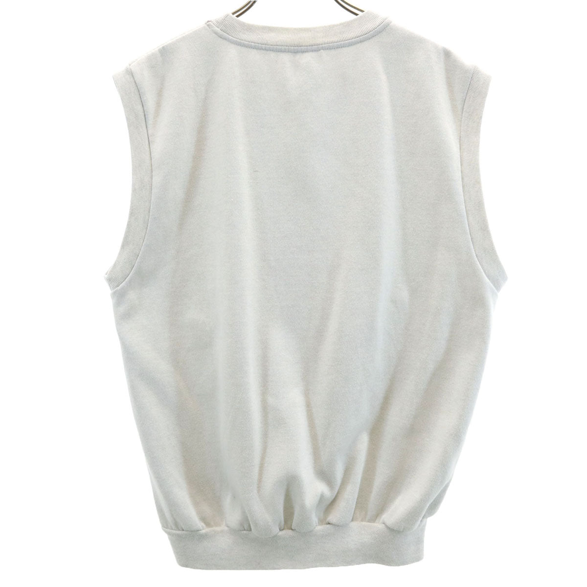 adidas アディダス 80s トレフォイルロゴ ベスト グレー系 スウェット 裏起毛 レディース