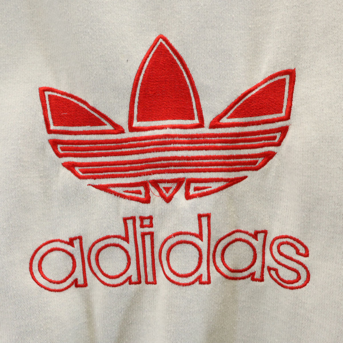 adidas アディダス 80s トレフォイルロゴ ベスト グレー系 スウェット 裏起毛 レディース