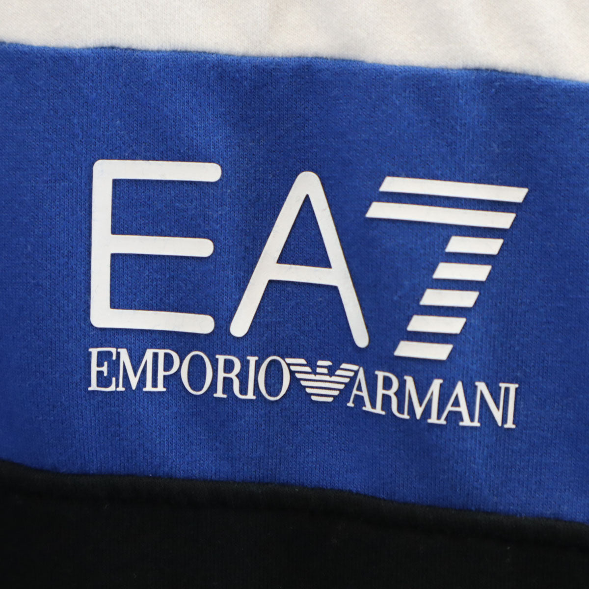 Emporio Armani エンポリオアルマーニ EA7 長袖 ジップジャケット XL ブラック系 スウェット メンズ