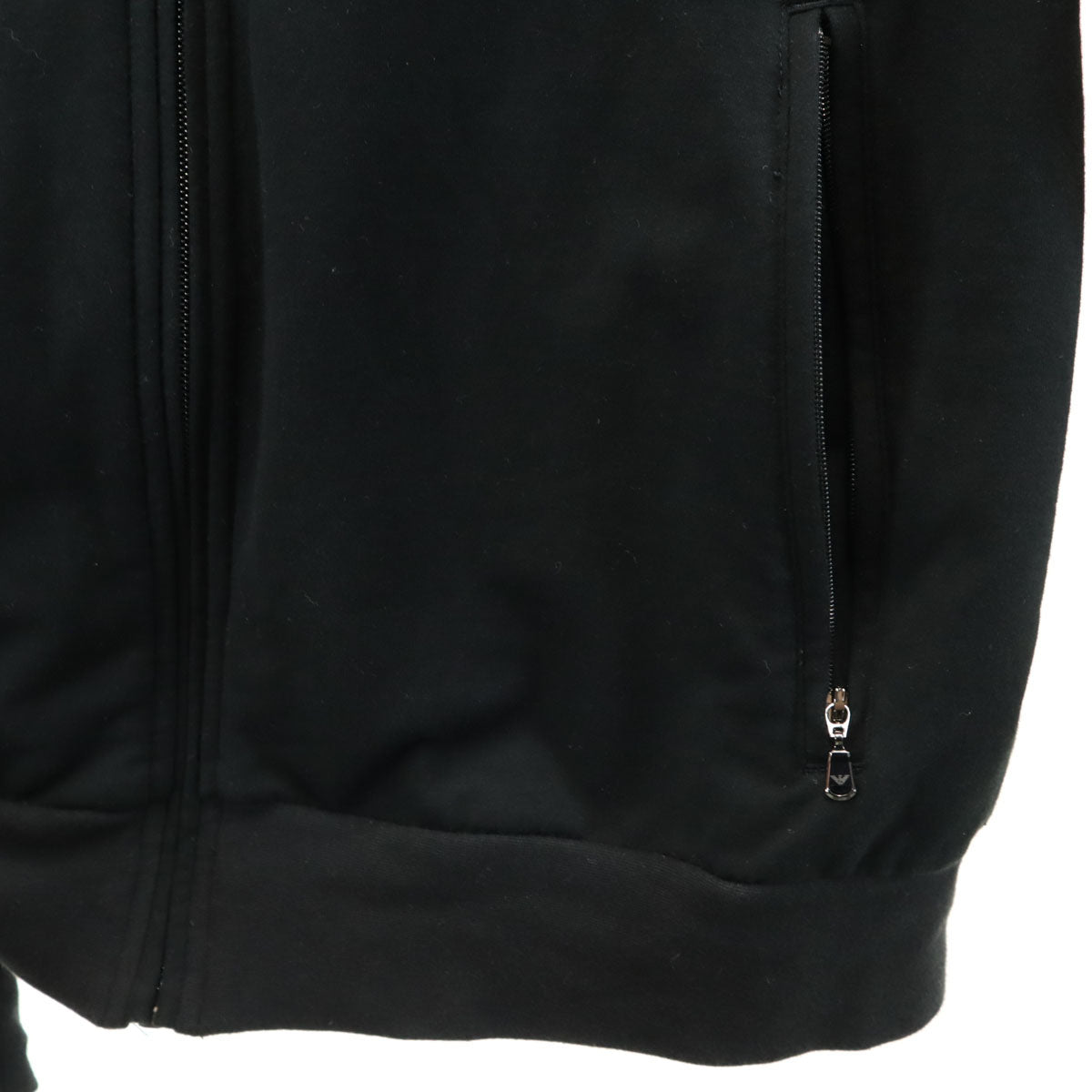 Emporio Armani エンポリオアルマーニ EA7 長袖 ジップジャケット XL ブラック系 スウェット メンズ