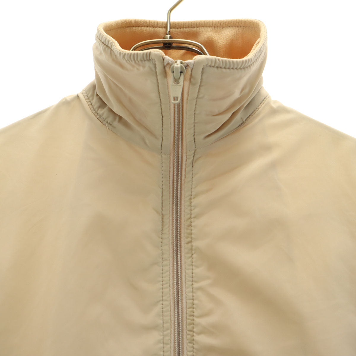 IZOD LACOSTE アイゾッドラコステ 70s ヴィンテージ 糸巻きタグ 長袖 ナイロンジャケット M ベージュ系 メンズ