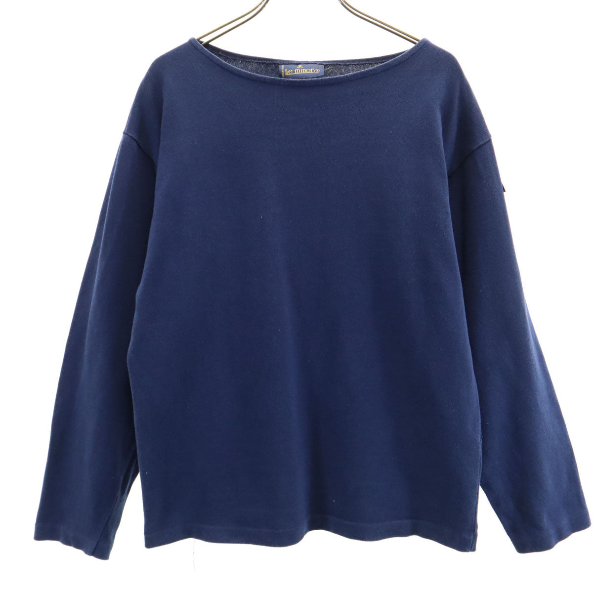 Le Minor ルミノア 長袖 バスク シャツ 3 ネイビー系 レディース