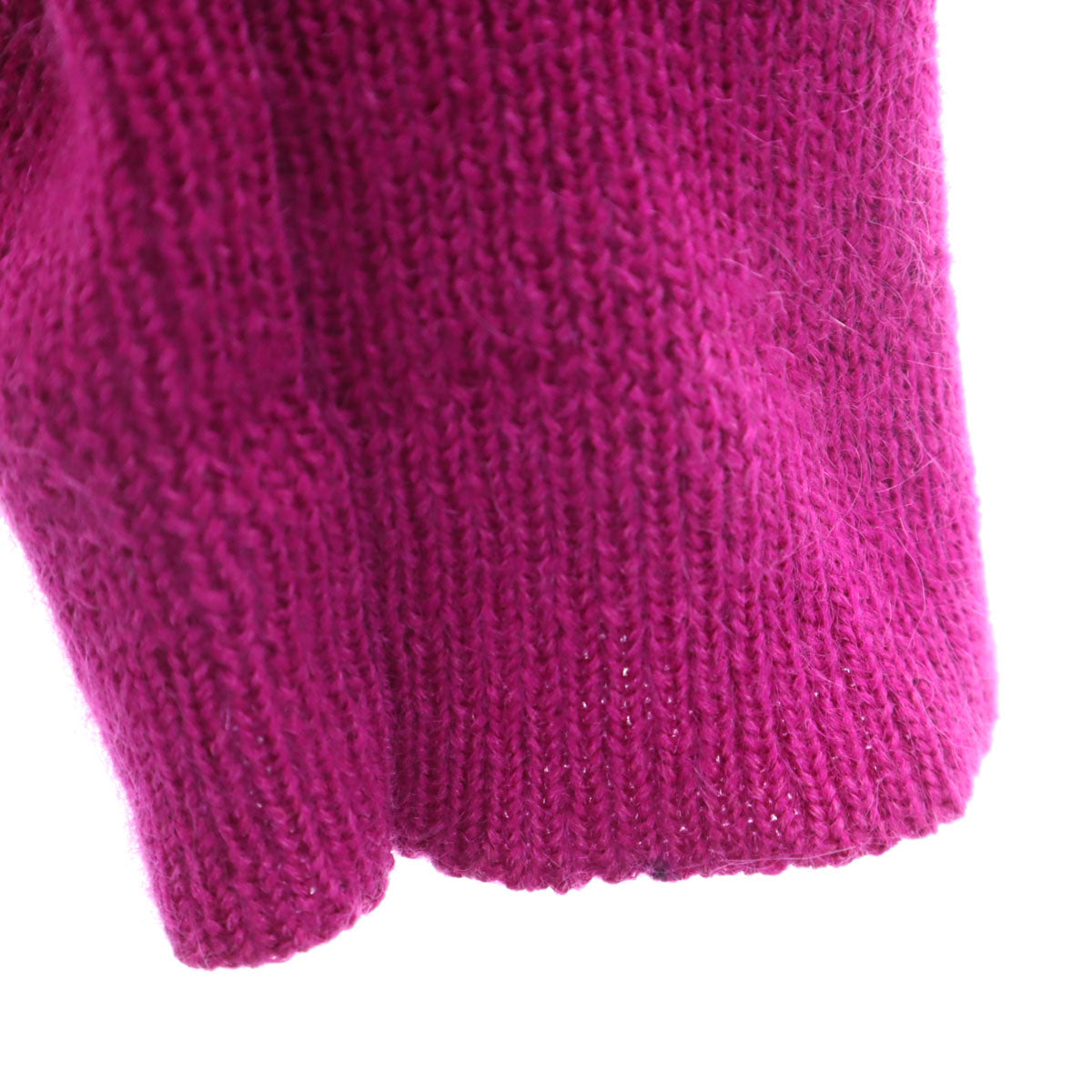 YVES SAINT LAURENT イヴサンローラン 90s オールド 長袖 ニットカーディガン M パープル系 レディース