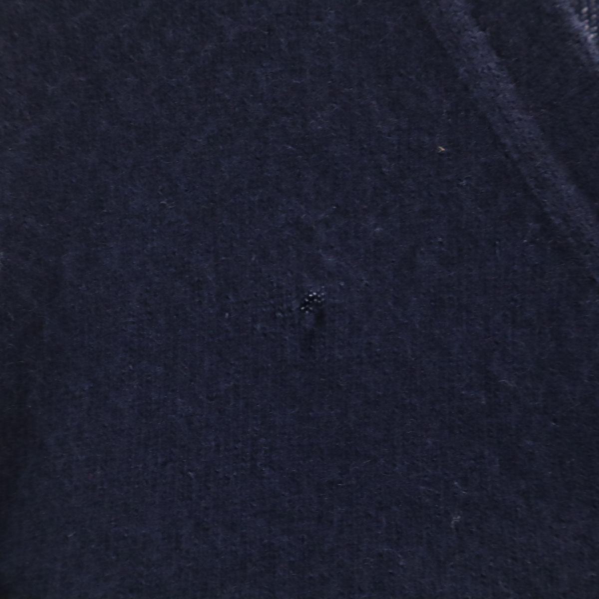 COMME des GARCONS SHIRT コムデギャルソンシャツ イタリア製 長袖 フルジップ ニットカーディガン M ネイビー レディース