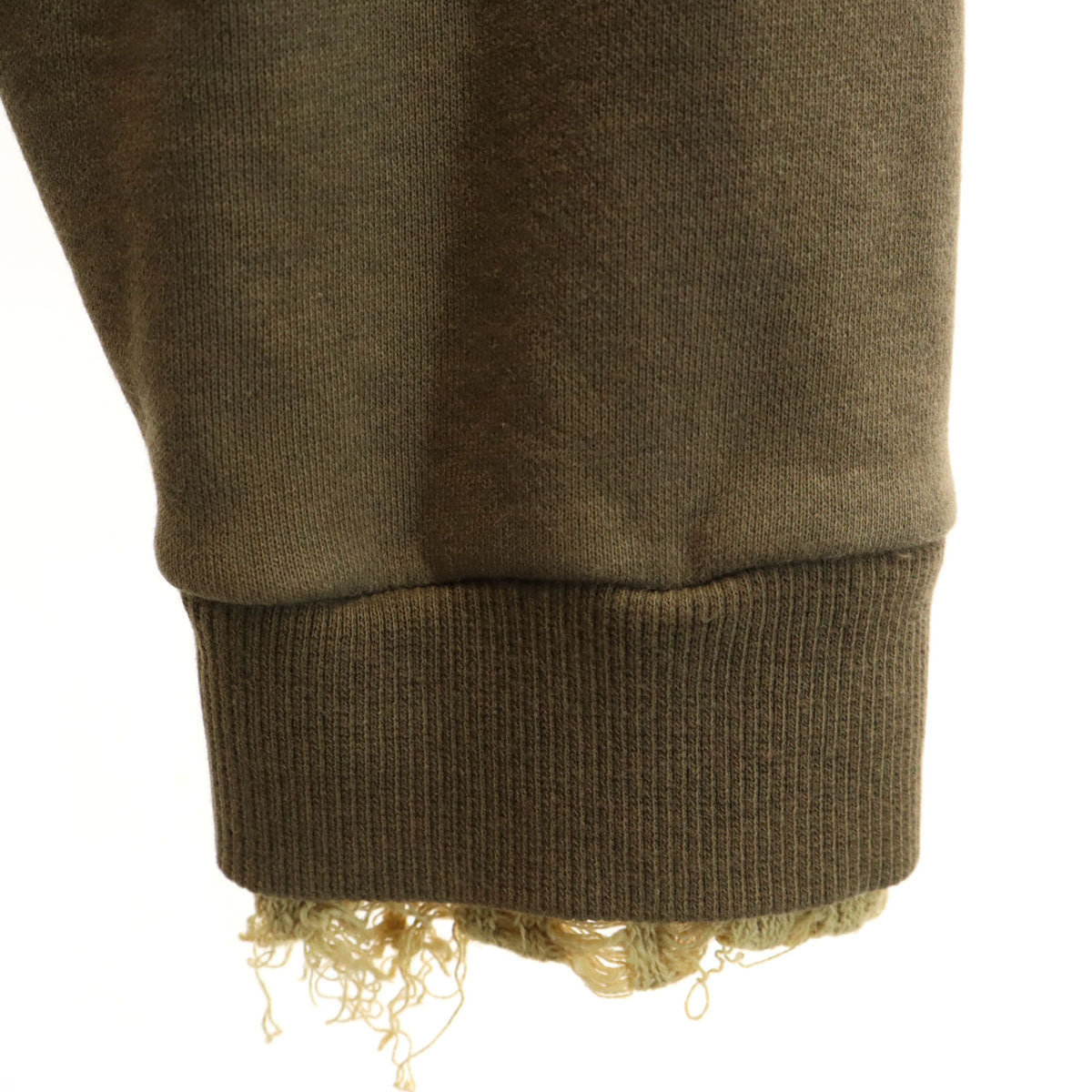 ランプ 長袖 ジップパーカー L カーキ系 メンズ