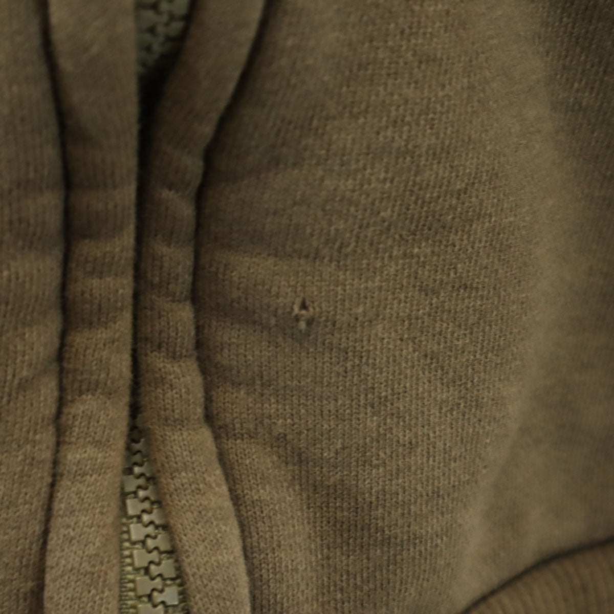 ランプ 長袖 ジップパーカー L カーキ系 メンズ