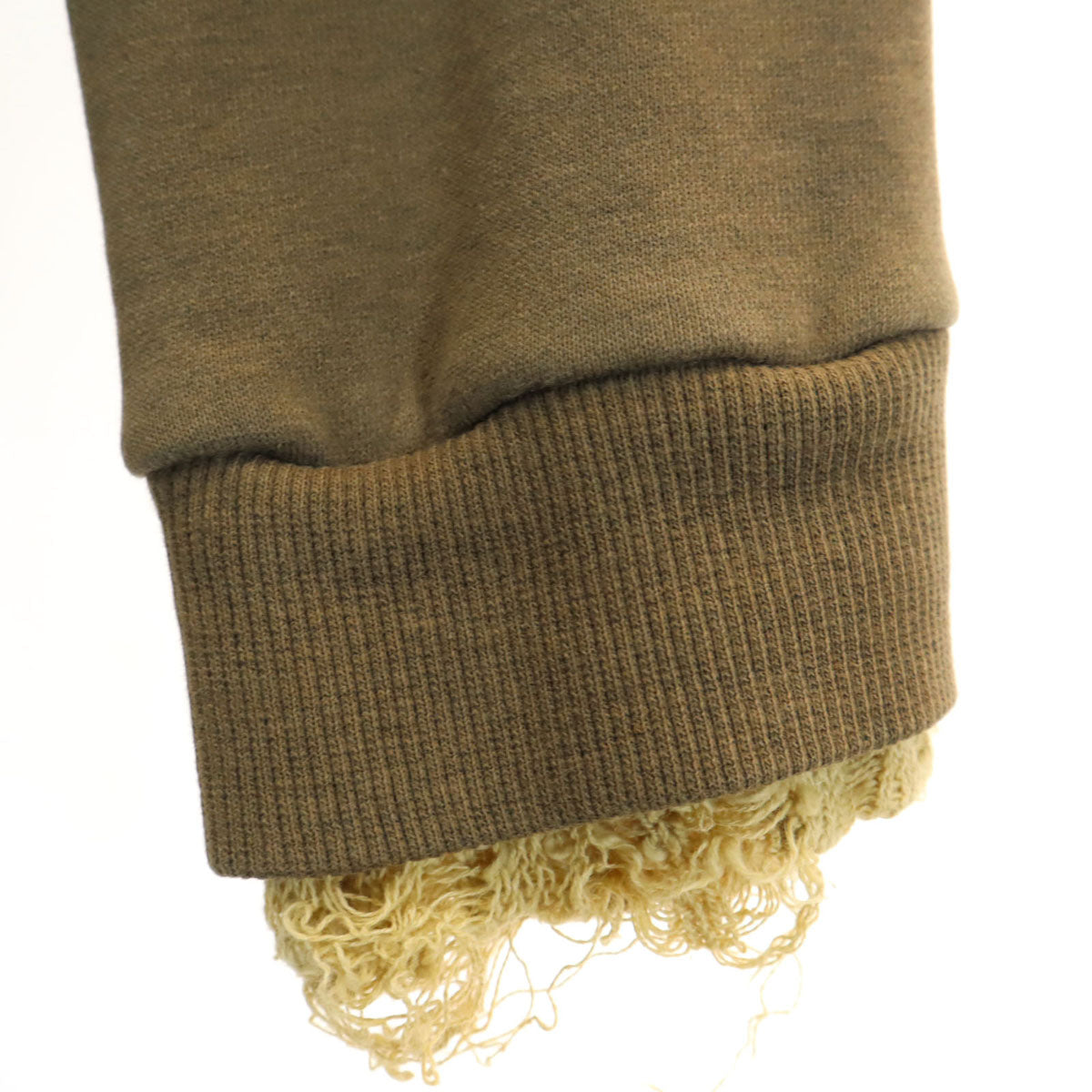 ランプ 長袖 ジップパーカー L カーキ系 メンズ