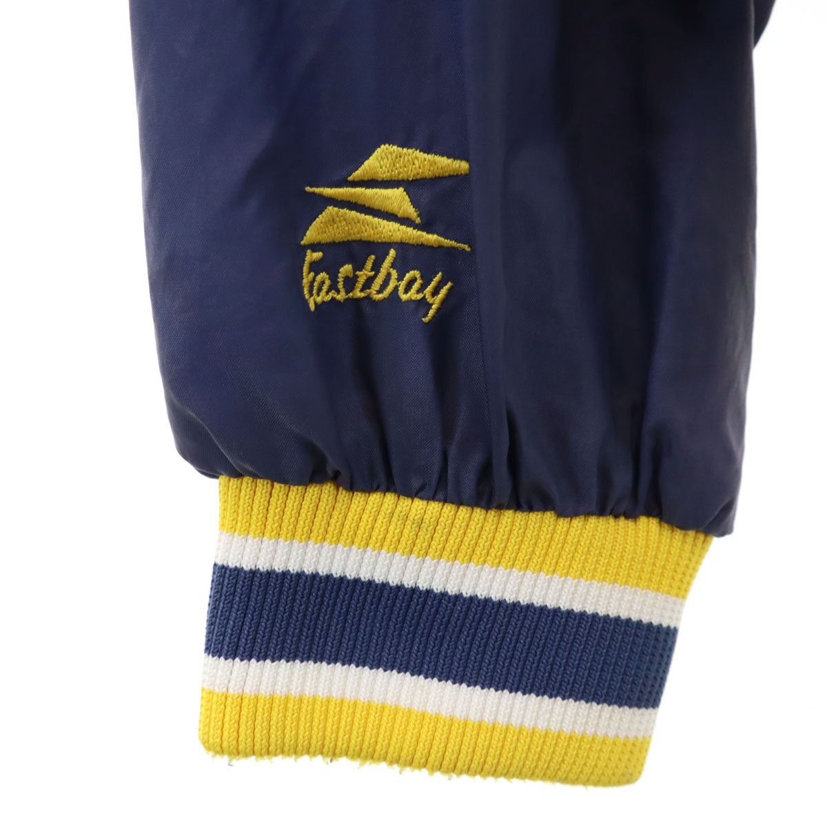 EASTBOY イーストボーイ 長袖 プルオーバー ナイロンジャケット M ブルー系 裏起毛 レディース