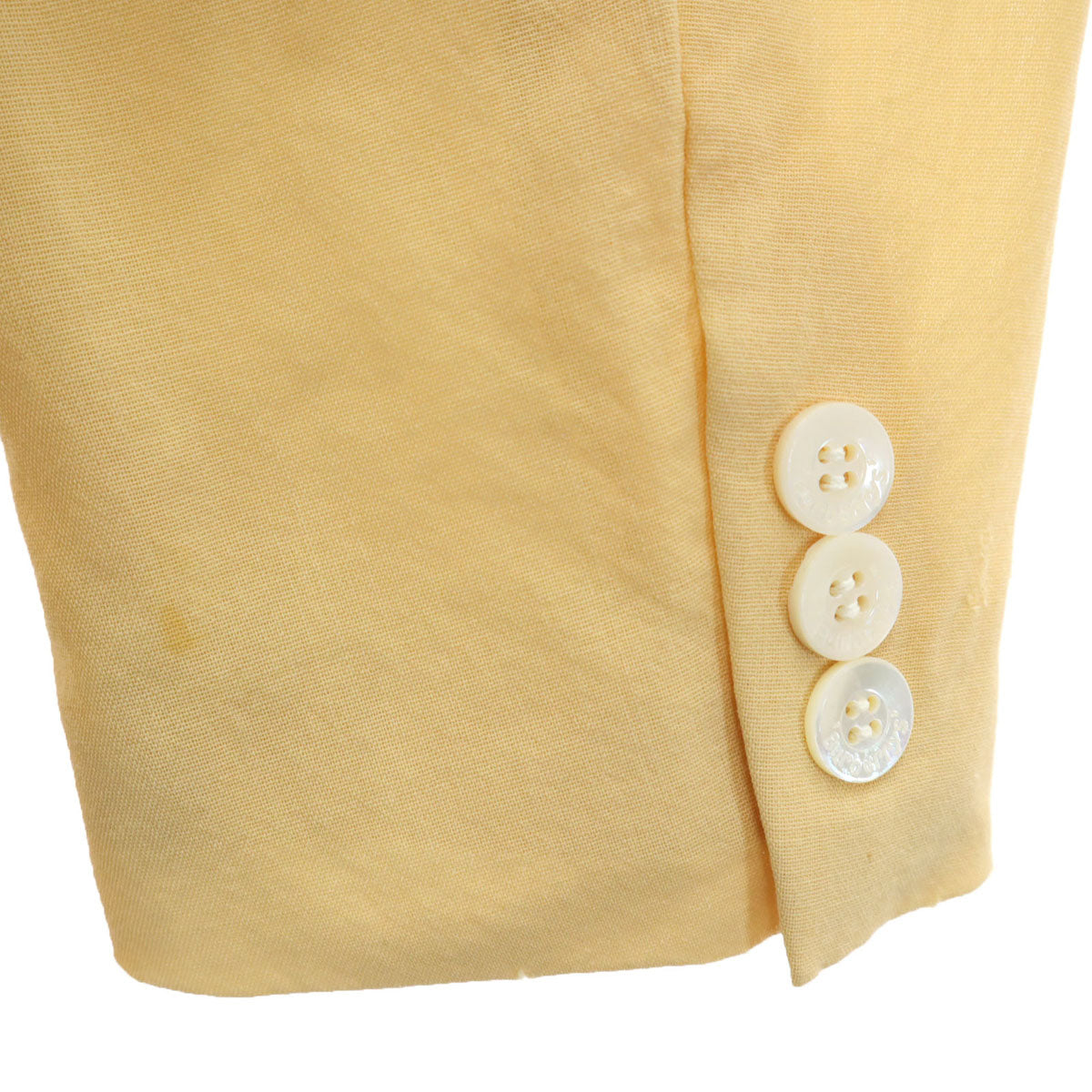Burberrys バーバリーズ 90s ウール オールド ダブル テーラードジャケット 11 イエロー系 レディース