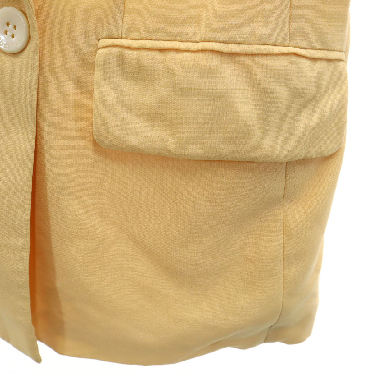 Burberrys バーバリーズ 90s ウール オールド ダブル テーラードジャケット 11 イエロー系 レディース