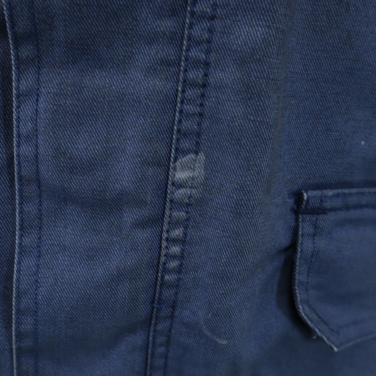 BETRANCOURT ユーロ ワークジャケット 3 ブルー メンズ