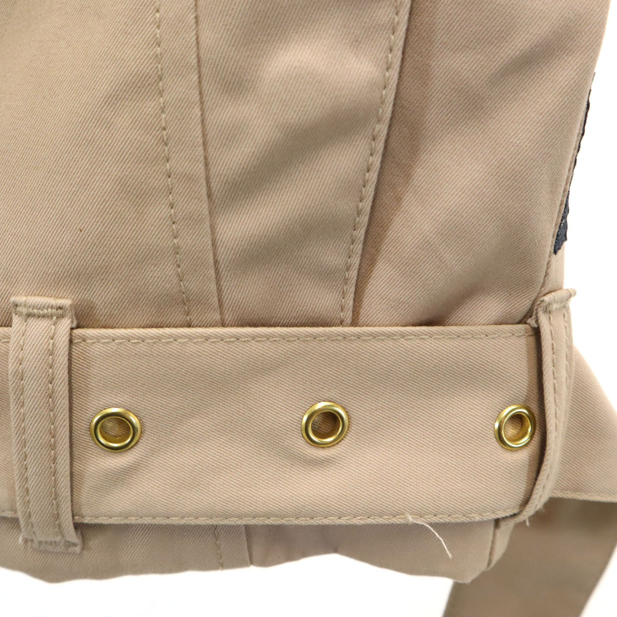 ARMANI JEANS アルマーニジーンズ ショート ジャケット 36 ベージュ系 レディース