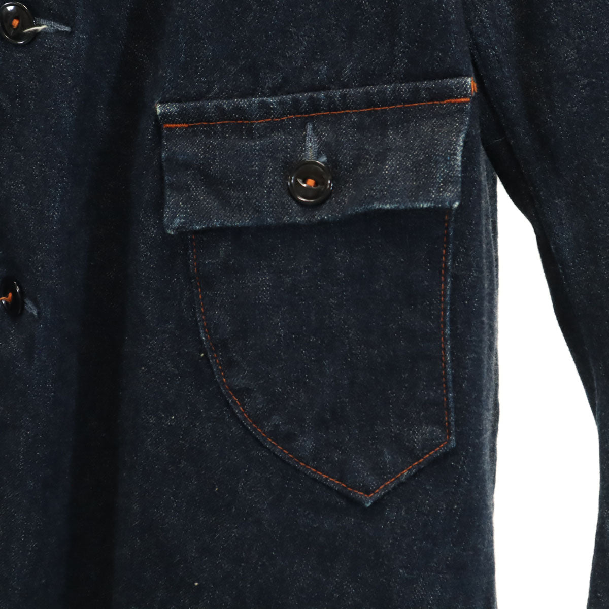 KATO' カトーイリョウ デニム カバーオール L ネイビー メンズ