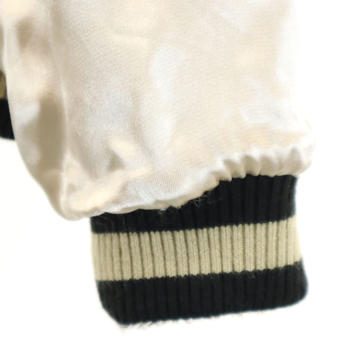 LOW BLOW KNUCKLE ローブローナックル BETTY BOOP ベティブープ コラボ リバーシブル MA-1 ジャケット M カーキ メンズ