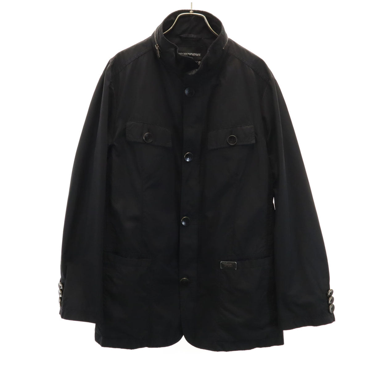 Emporio Armani エンポリオアルマーニ ジャケット 50 黒 メンズ