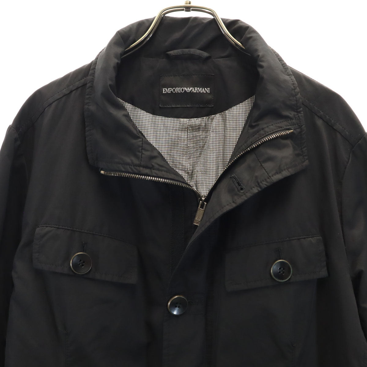 Emporio Armani エンポリオアルマーニ ジャケット 50 黒 メンズ