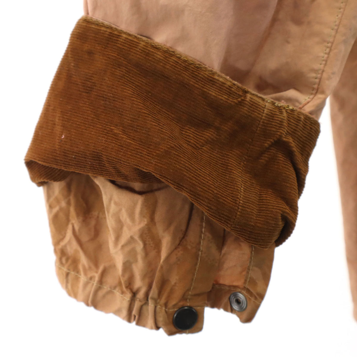 Barbour バブアー ジャケット M ピンクブラウン系 SOUTH SHIELDS コーデュロイ襟 メンズ