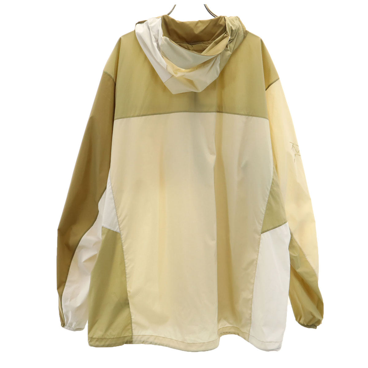 未使用 ARC'TERYX アークテリクス BEAMS ビームス 別注 スコーミッシュフーディー ウインドブレーカー XXL ベージュ アウトドア ビッグサイズ メンズ