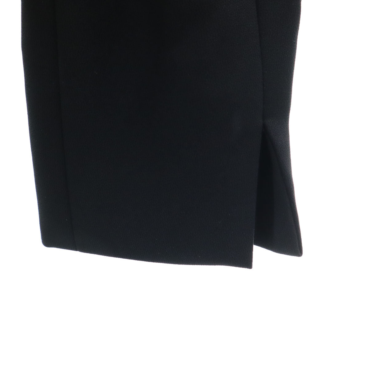 Chloe クロエ 日本製 ノーカラージャケット 11AR ブラック レディース