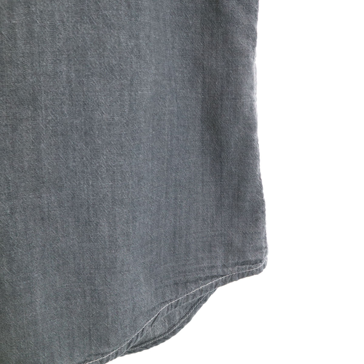 CAMCO カムコ 80s 90s オールド 長袖 シャンブレーシャツ M グレー メンズ