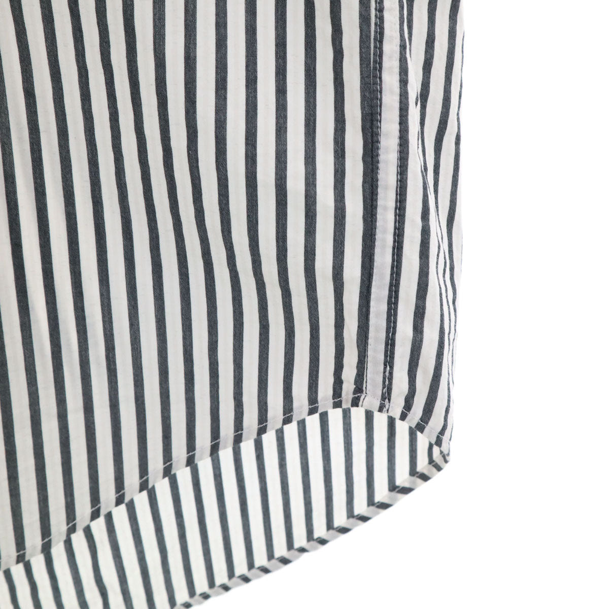 Paul Smith ポールスミス イタリア製 ストライプ柄 長袖 プルオーバー シャツ M ホワイト メンズ