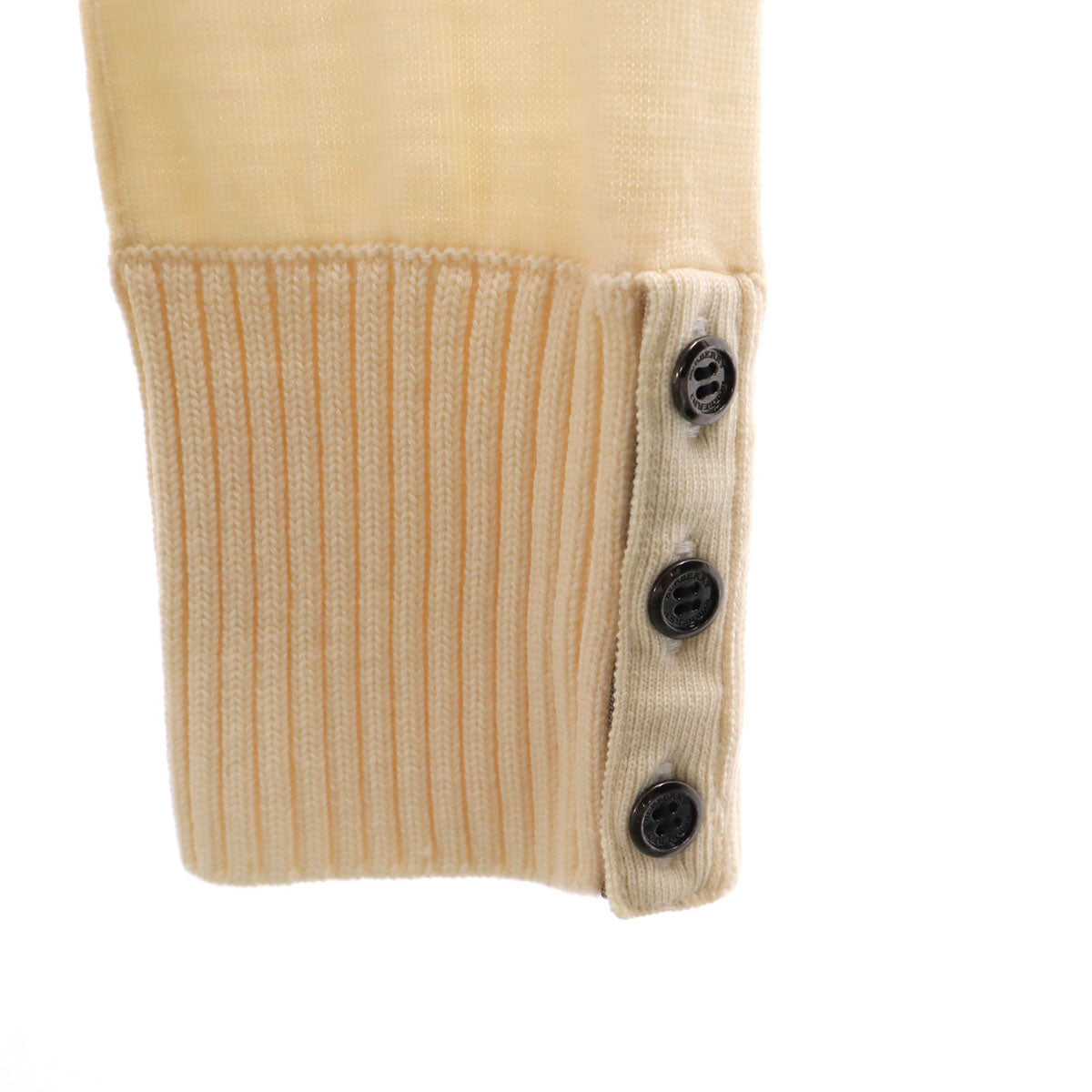 BURBERRY LONDON バーバリーロンドン 長袖 Vネック ニットカーディガン 2 アイボリー 三陽商会 レディース