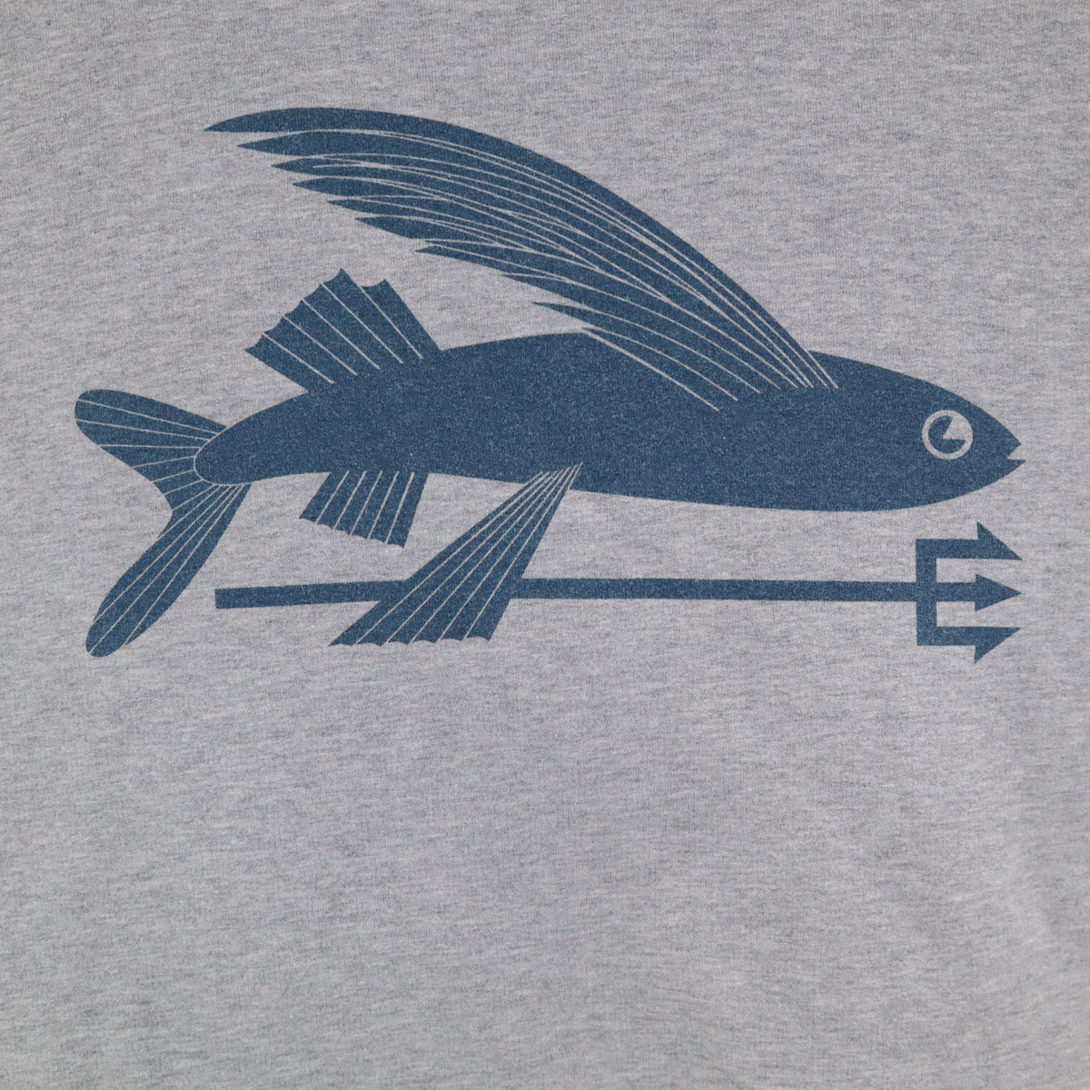 patagonia パタゴニア フライング フィッシュ 長袖 スウェット トレーナー S グレー アウトドア 39473FA16 飛魚 メンズ