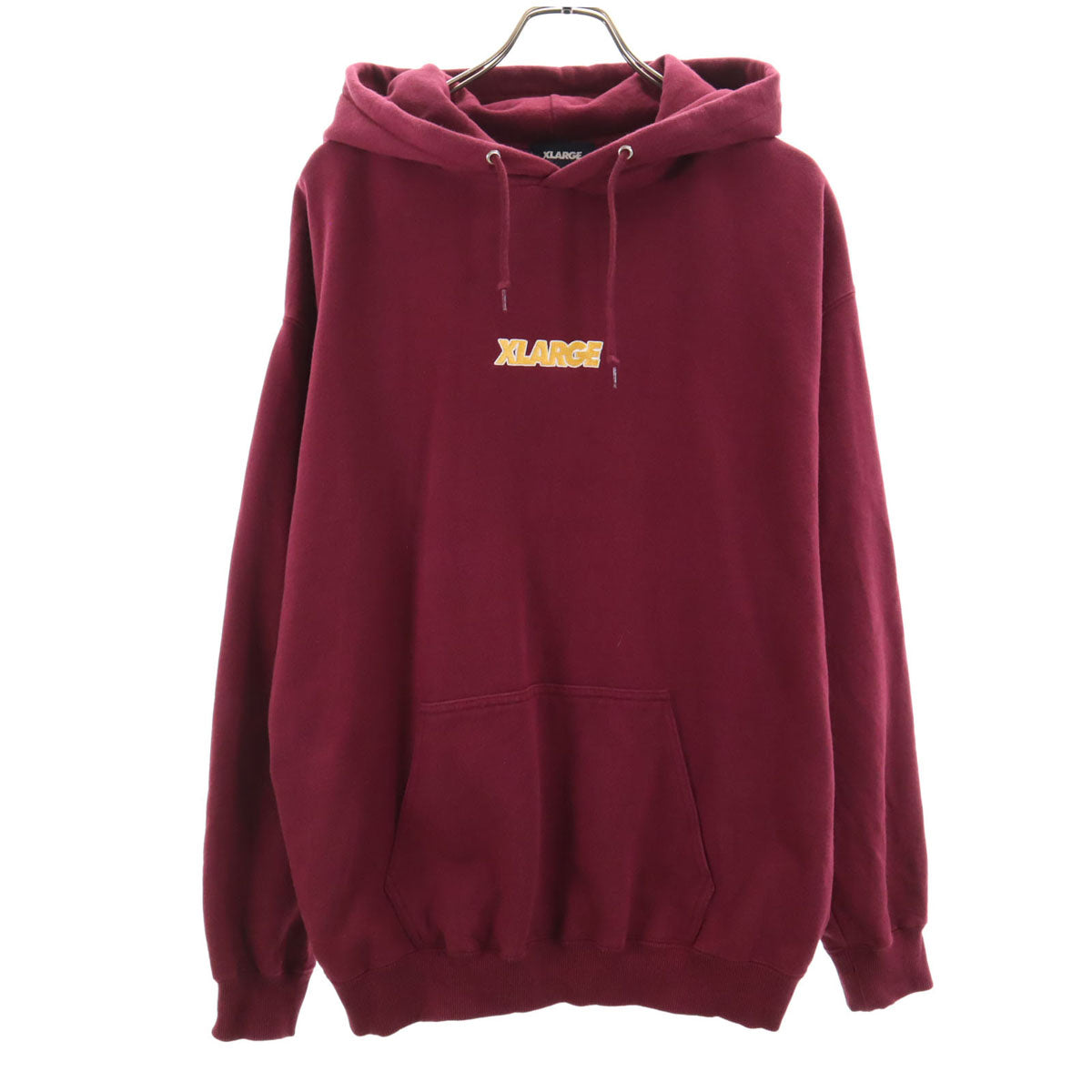 XLARGE エクストララージ 長袖 スウェットパーカー M ワインレッド メンズ