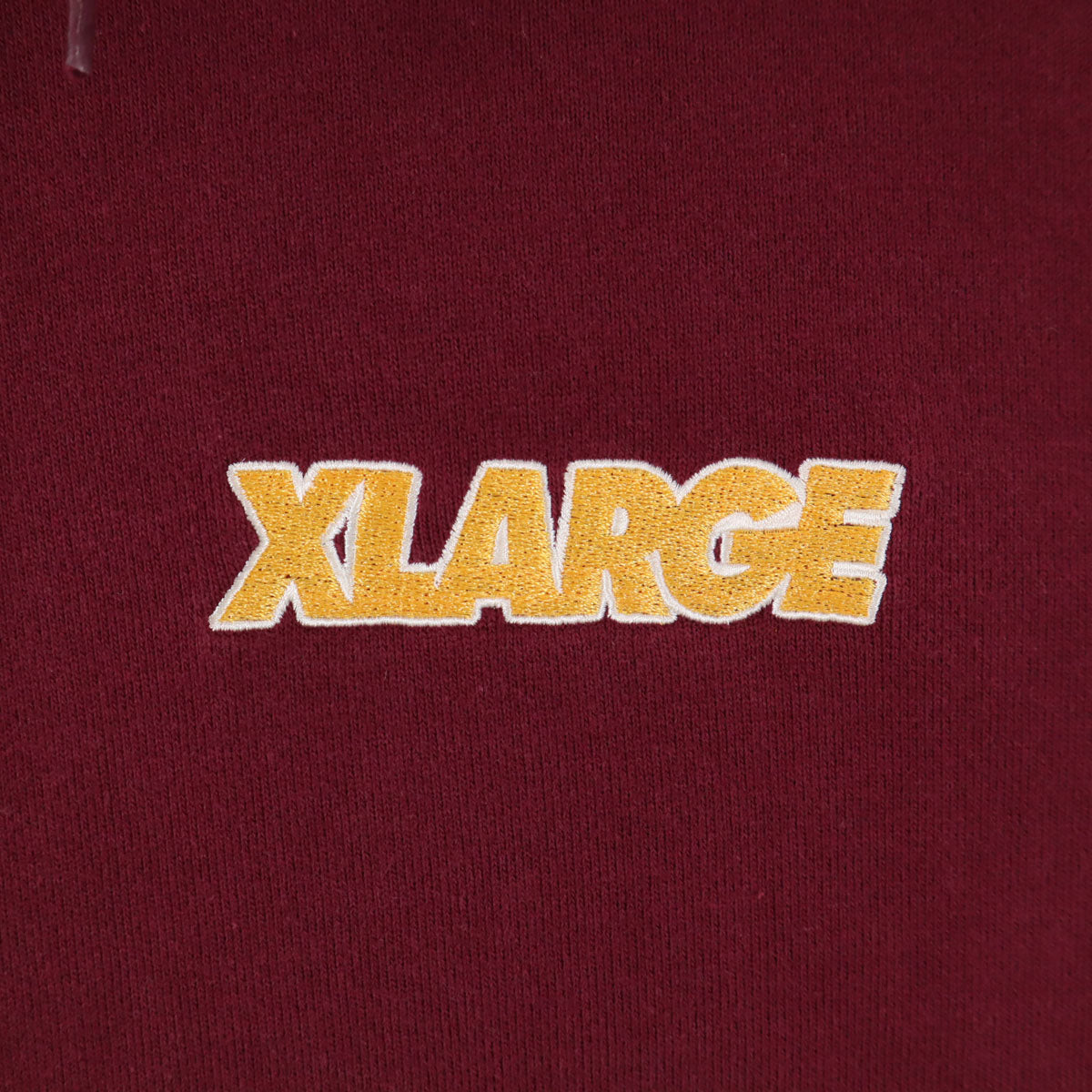 XLARGE エクストララージ 長袖 スウェットパーカー M ワインレッド メンズ