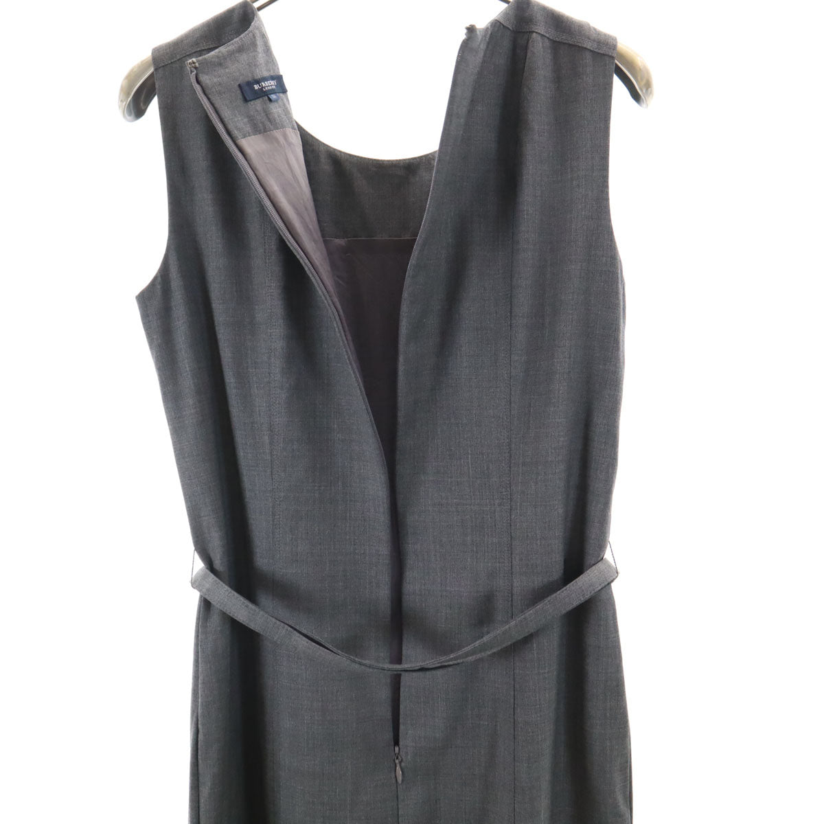 BURBERRY バーバリー ワンピーススーツ 上下 セットアップ 38 グレー レディース