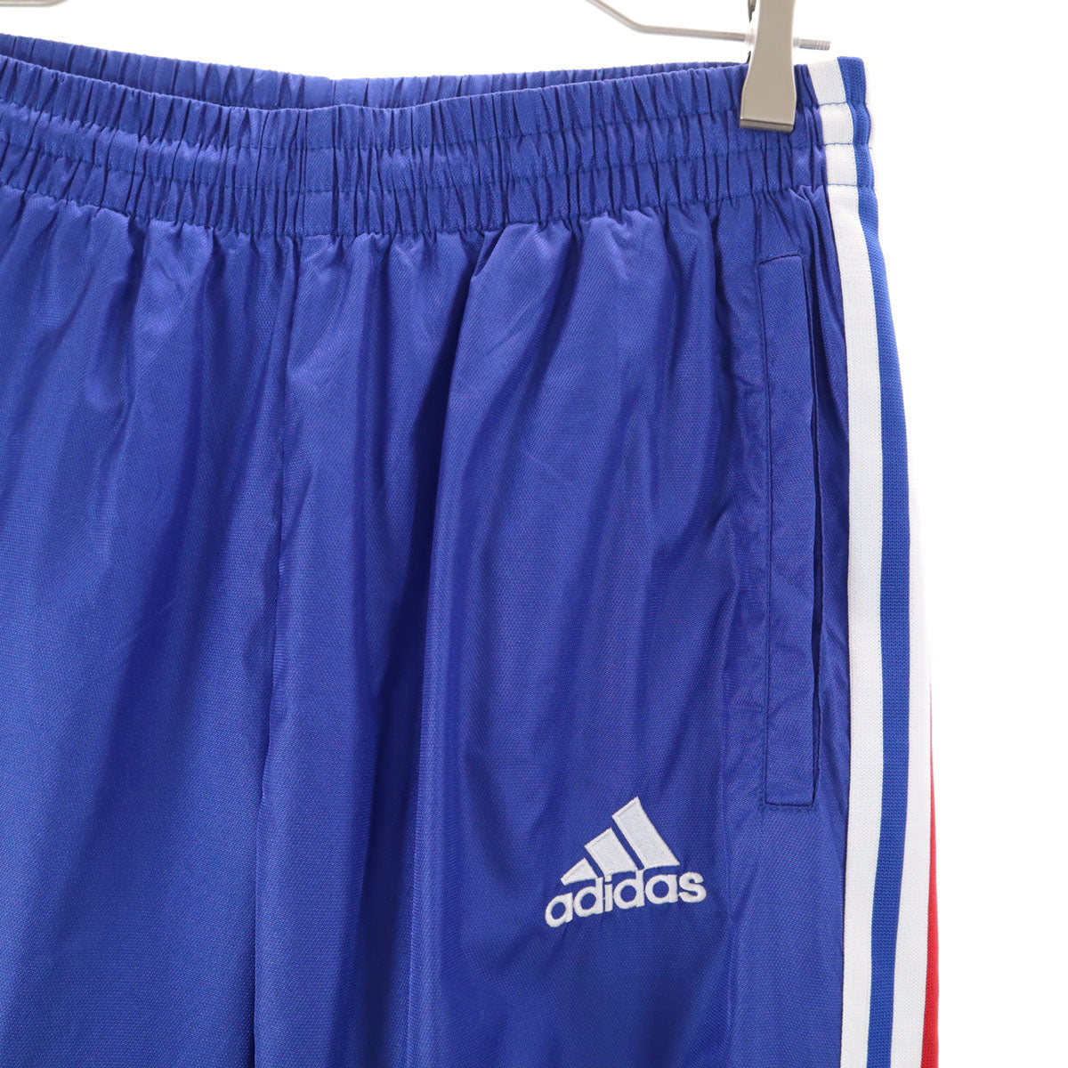 adidas アディダス 日本製 ウインドブレーカー 上下 セットアップ O ブルー メンズ