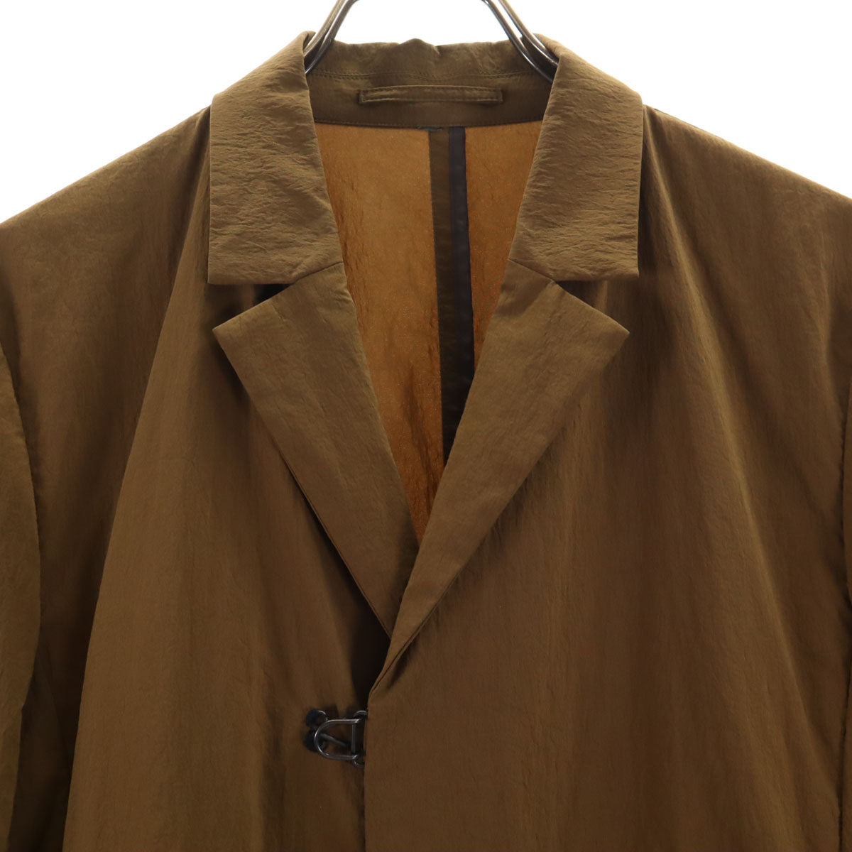 ATTACHMENT アタッチメント テーラードジャケット 上下 セットアップ 2 カーキブラウン メンズ