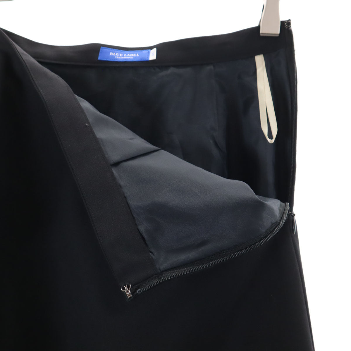 BLUE LABEL CRESTBRIDGE ブルーレーベルクレストブリッジ スカートスーツ 上下 セットアップ 38 ブラック レディース