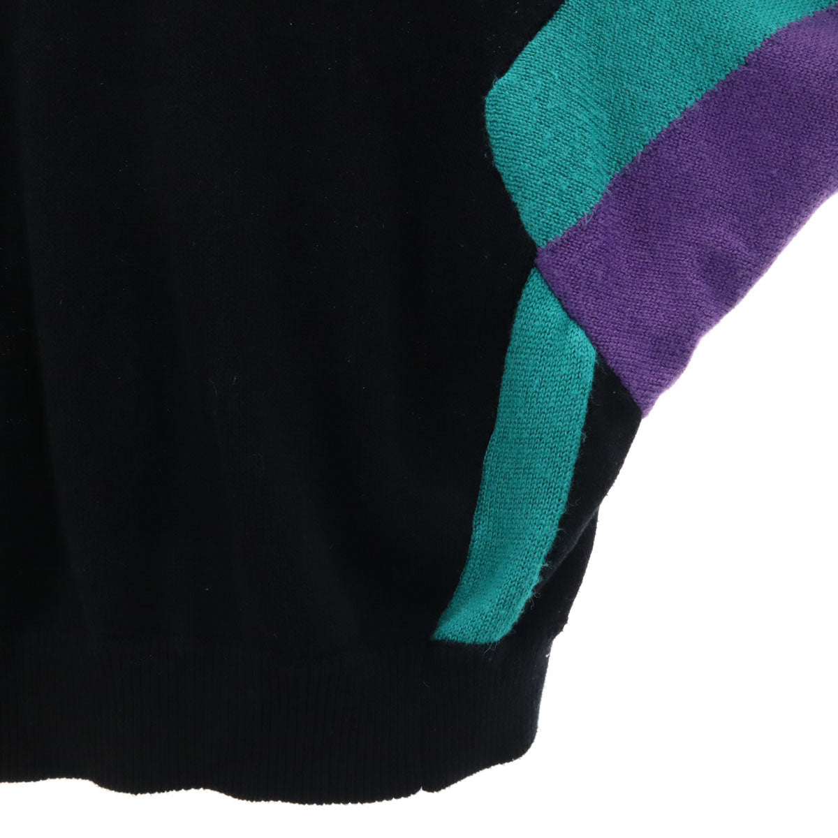 HYSTERIC GLAMOUR ヒステリックグラマー 長袖 ドルマン セーター FREE ブラック ニット レディース