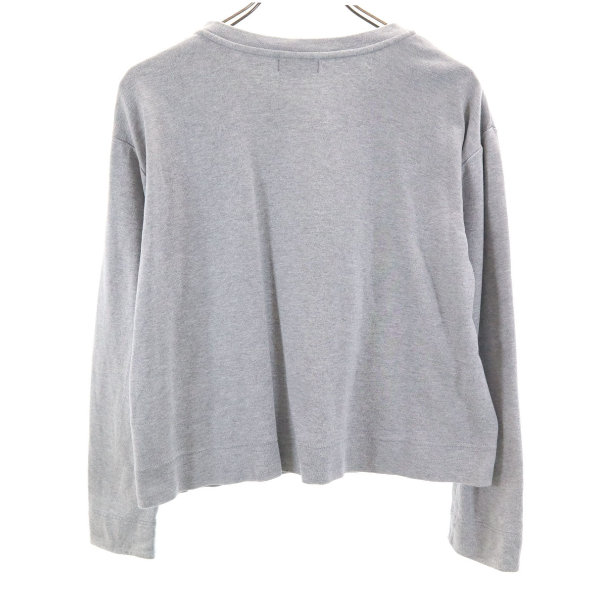 BLUE LABEL CRESTBRIDGE ブルーレーベルクレストブリッジ 長袖 カットソー 38 グレー トップス レディース