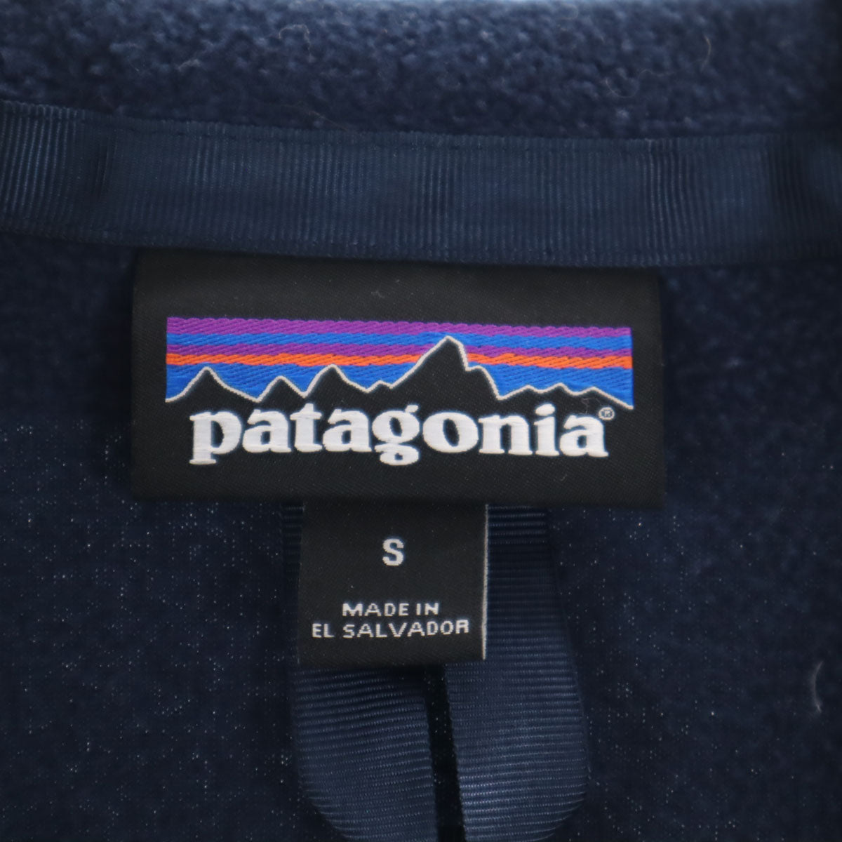 patagonia パタゴニア フリースジャケット S ネイビー アウトドア 26171SP20 メンズ