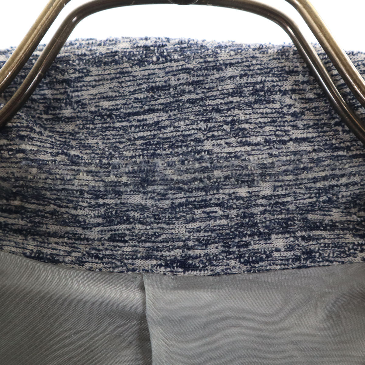 Casely Hayford ケイスリーヘイフォード 日本製 パイル地 テーラードジャケット 36 ネイビー アンコン メンズ